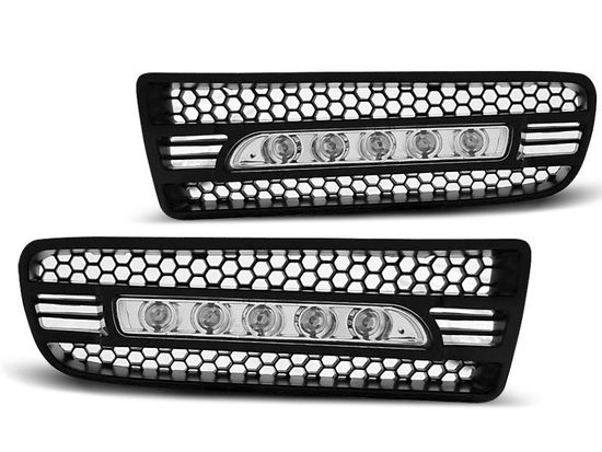 Дневные ходовые огни VW Golf 4 led drl black