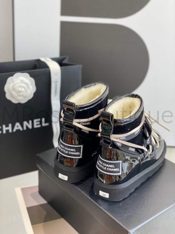 Зимние дутики Chanel