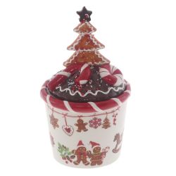 GAEM Конфетница "Пряничное настроение", 700 мл, L13 W13 H23 см