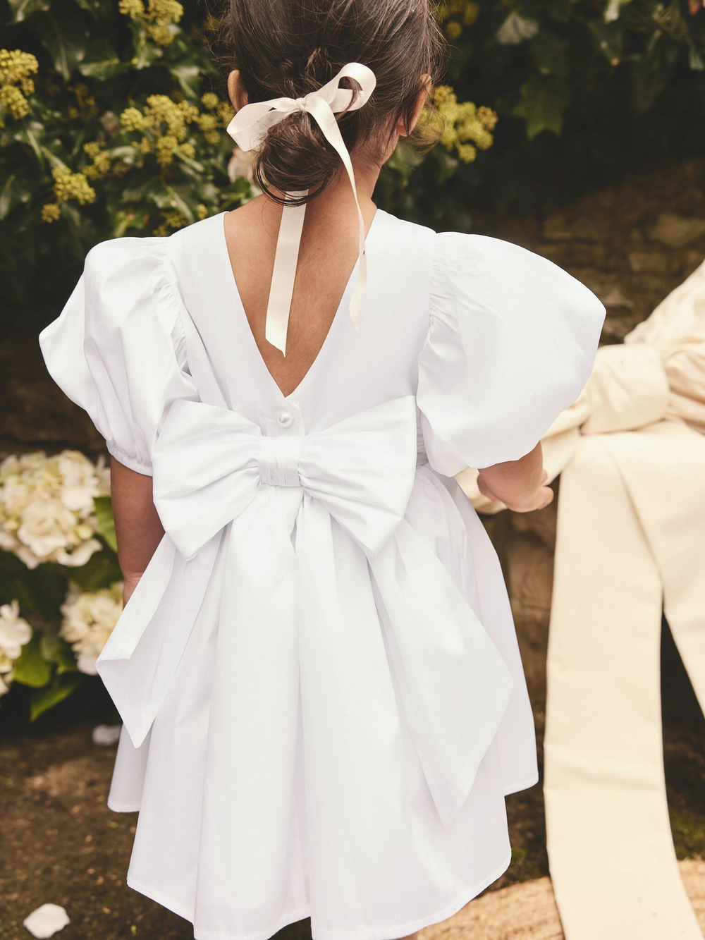 Платье для девочки Next E37-877, Белый