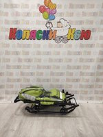 Санки-коляски Ника Детям 7-5SK оливковый