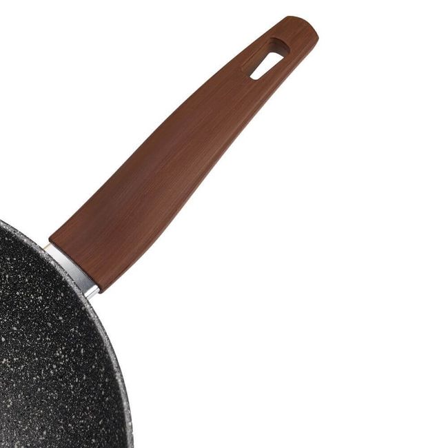 Сковорода Вок TVS Mineralia Induction Eco, 28 см