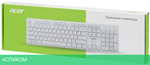 Клавиатура Acer OKW123 белый (ZL.KBDEE.00D)