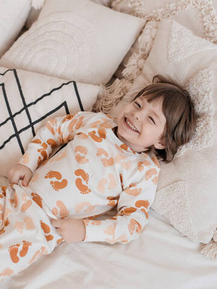 Пижама Mjölk Следы, на манжетах