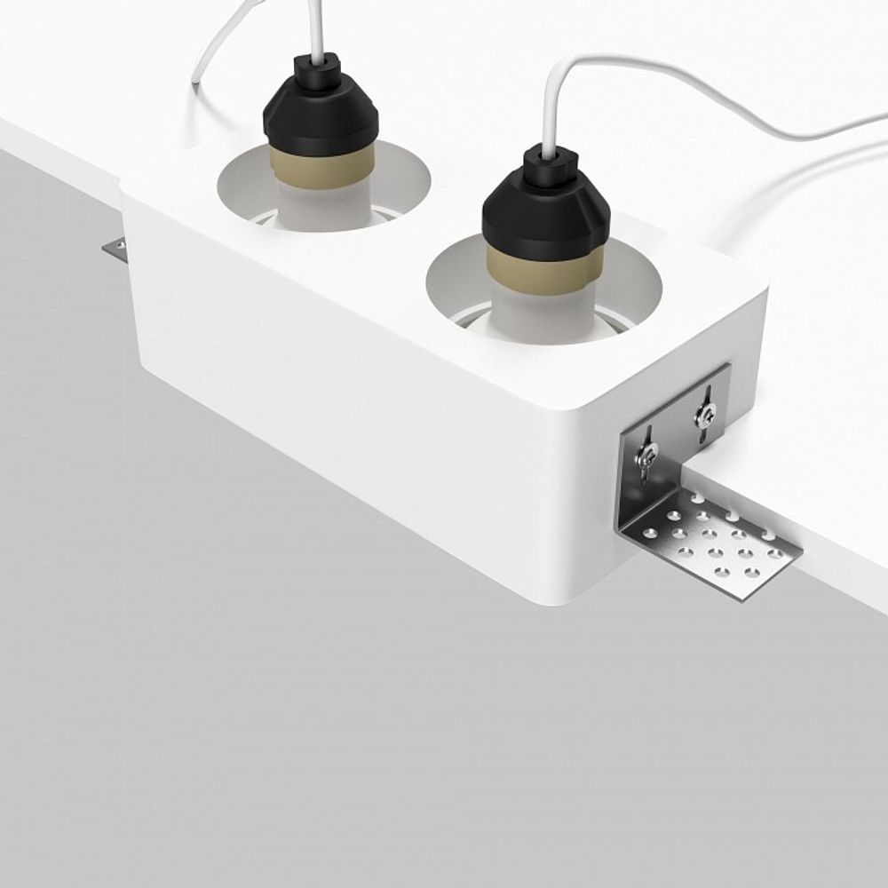 Встраиваемый светильник Maytoni Gyps Modern DL123-GU10-02-W