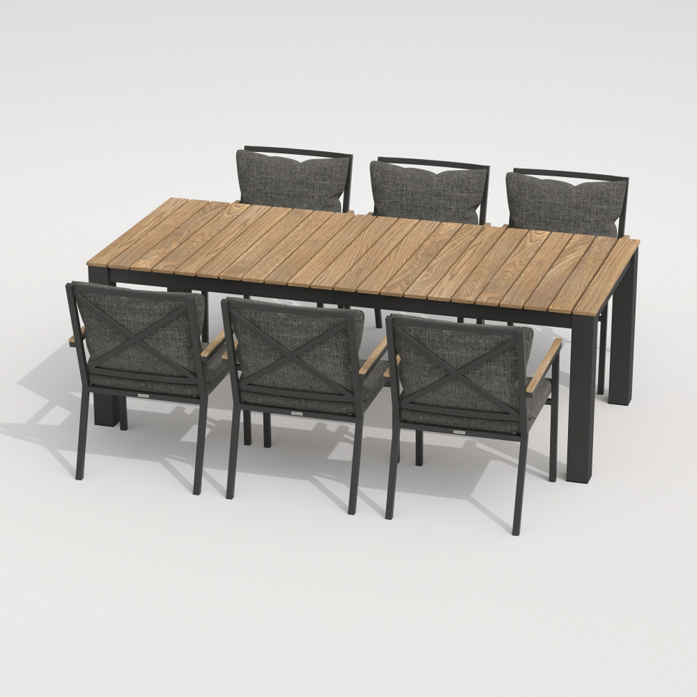 Стол обеденный Ideal Patio ТЕЛЛА  XL из тика 300x100