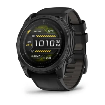 Смарт часы Garmin Tactix 8 51 мм, AMOLED с черным ремешком