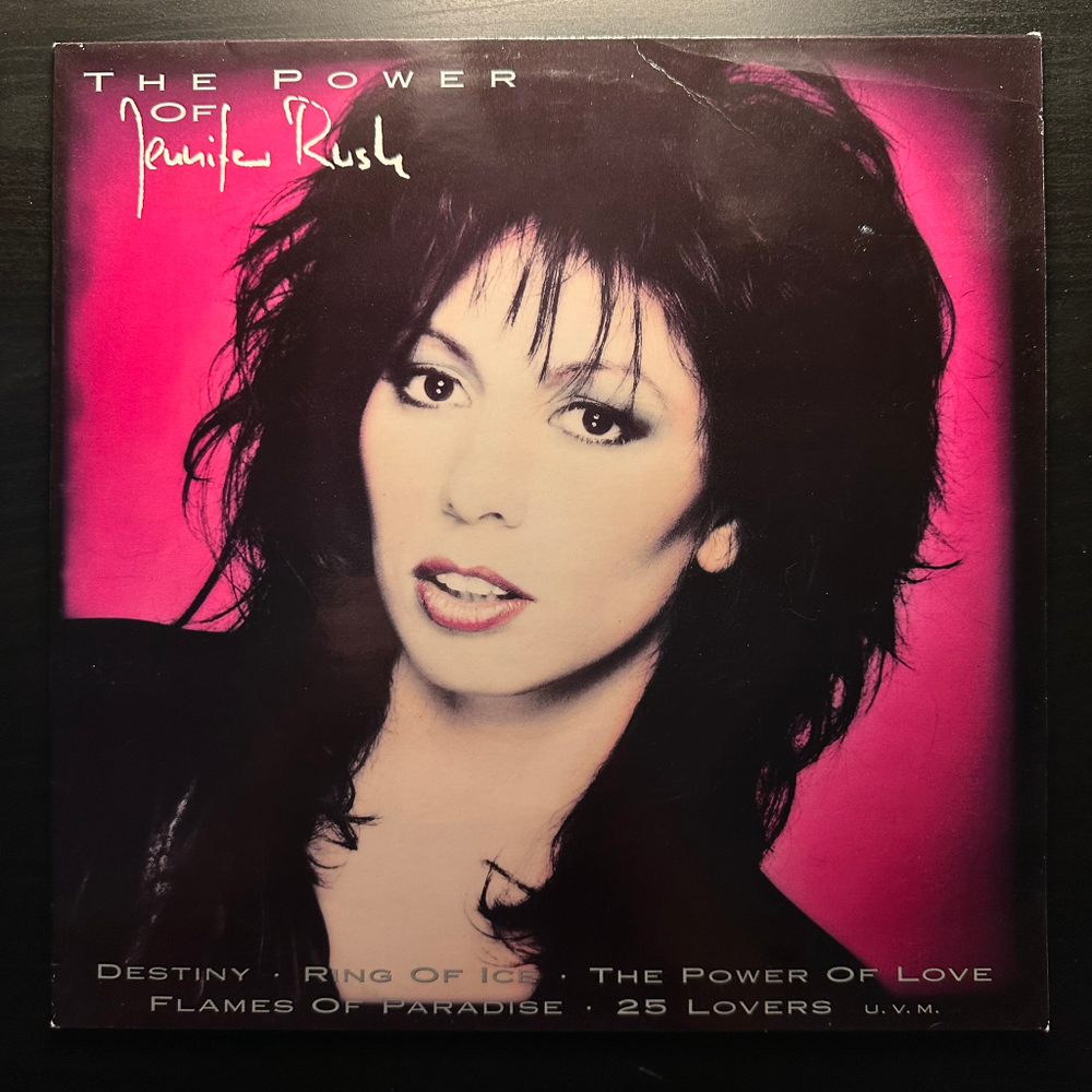 Jennifer Rush ‎– The Power Of Jennifer Rush (Голландия 1991г.)