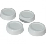 Антивибрационные белые подставки для стиральной машины и для холодильника, 4 штуки, белые, резиновые ножки под стиральную машины и под холодильника, подставки под бытовую технику