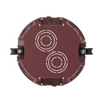 Подрозеточная коробка для полых стен, глубиной 60мм, 2 модуля