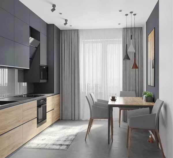 Примеры современных дизайнов кухонь из интернета