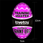 Яйцо мастурбатор Giant Egg Grind Ripples Edition