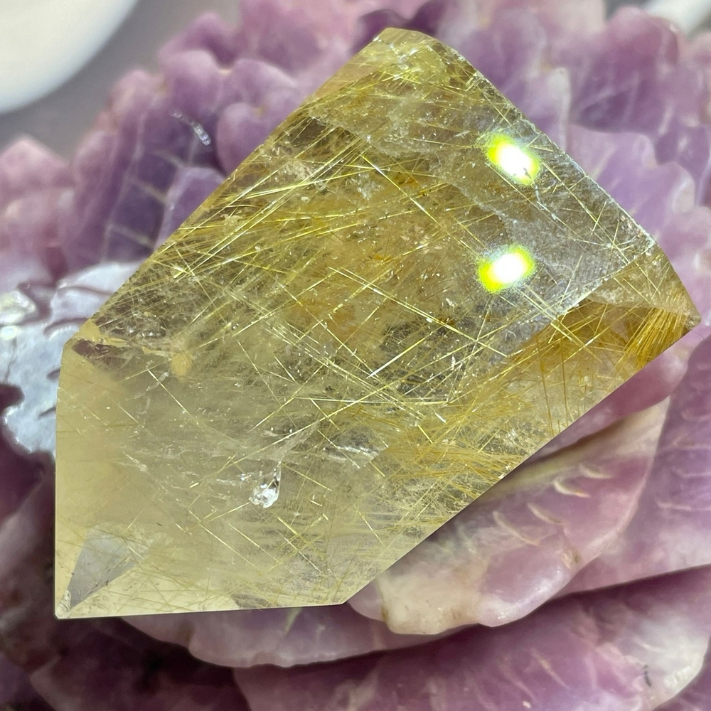 39693 Рутиловый кварц Кристалл 50мм