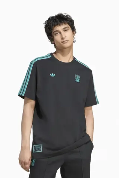 Футболка adidas Liverpool FC 25/26 Terrace Icons - черный
