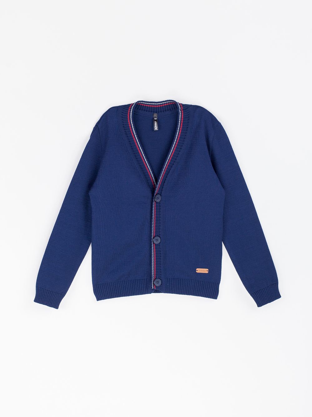 Кардиган вязаный "Синий" 7+
