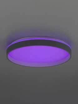 Citilux ENZO CL753453G LED RGB Светильник с пультом Серый + Белый