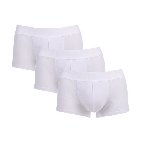 Мужские трусы хипсы (белый) набор 3 в 1 Bikkembergs BKK1UTR14TR