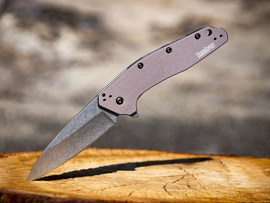 Складной нож KERSHAW Dividend 1812GRY c клинком из стали 420HC, рукоять алюминий