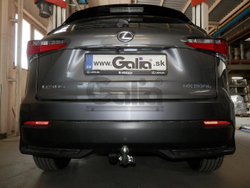 Фаркоп оцинкованный Galia L027C для LEXUS NX 300H, NX 300 2014-(паспорт и сертификат в комплекте)(без электрики)