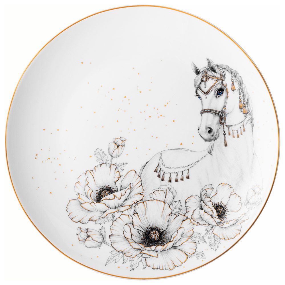 ТАРЕЛКА ЗАКУСОЧНАЯ LEFARD "TOP STYLE" 20,5 СМ (КОР=24ШТ.)