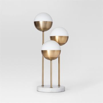 лампа настольная Geneva Glass Table Lamp Triple Globe