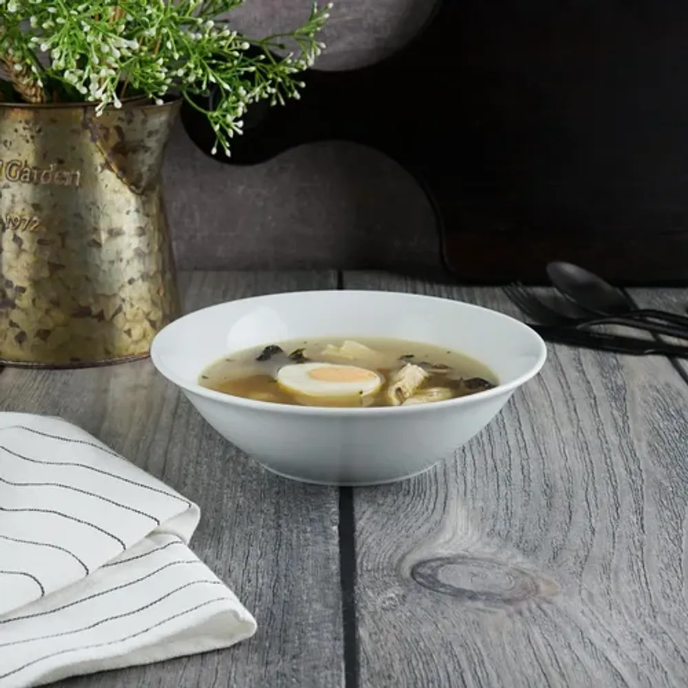 Салатник 610 мл d 17,7 см h5 см белый фарфор Glory Eco P.L. Proff Cuisine [6]