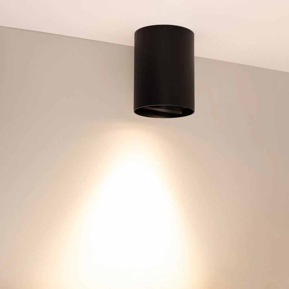 Светильник SP-FOCUS-R110-18W Warm3000 (BK, 50 deg, 230V) (Arlight, IP54 Металл, 5 лет) 054875