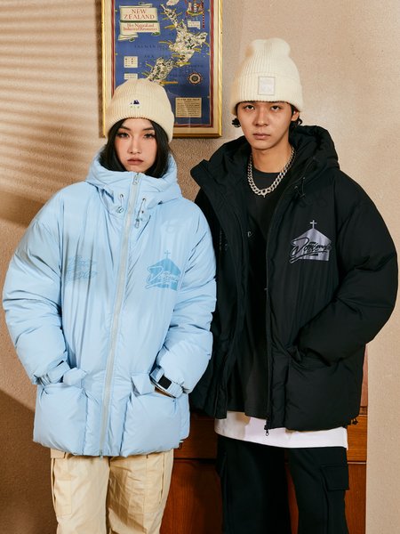 [FROM MOSCOW] Пуховик DONSMOKE "Church Logo" Down Jacket w Hood