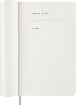 Еженедельник Moleskine PRECIOUS & ETHICAL MAMBA Large 130х210мм обложка экокожа 144стр бирюзовый (DSPRETK812WN3)