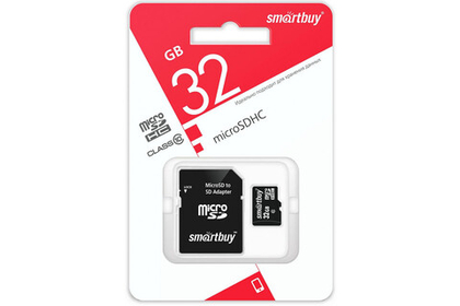 Карта памяти Smartbuy microSDHC Class 10 (10/10MB/s) 32GB + ADP (LE)