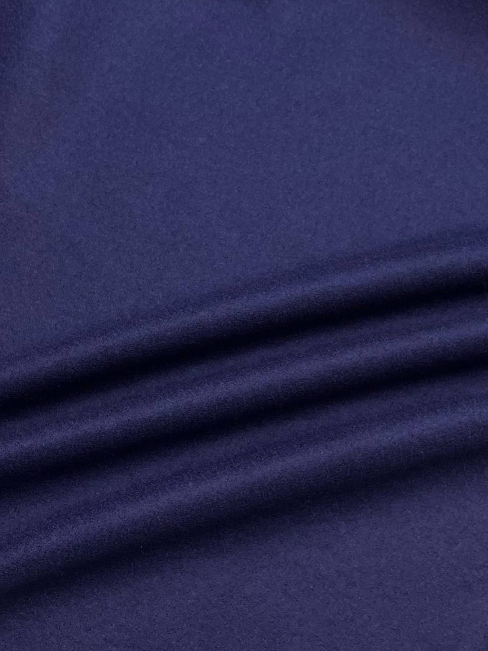 Шерсть пальтовая лоден Marzotto синяя