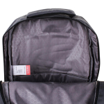 Рюкзак молодежный 51*30*20 см, 2 отделения, с брелоком, чёрно-серый