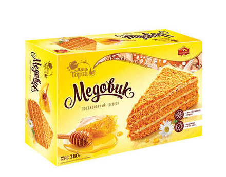 Торт "Медовик" 380г. Черемушки
