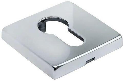 Накладка на евроцилиндр LUX-KH-SQ хром