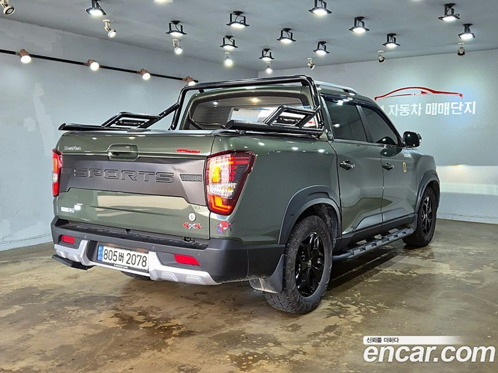 KG Mobility (Ssangyong) The New Rexton Sports Дизель 2.2 4WD (12.2022)