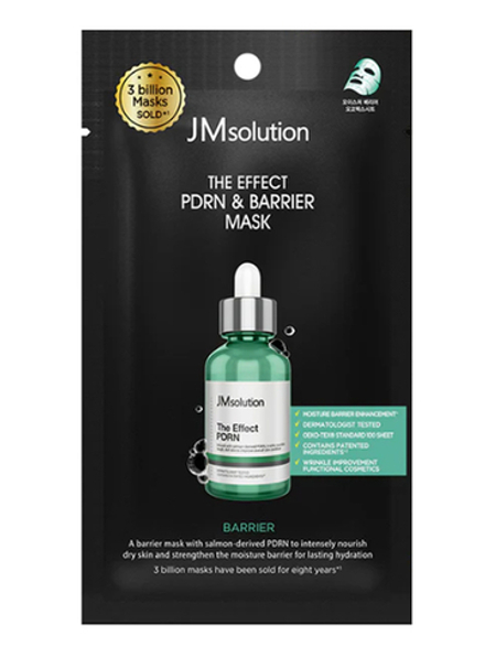 JMsolution Восстанавливающая тканевая маска для лица / The Effect PDRN & Barrier Mask, 24 мл