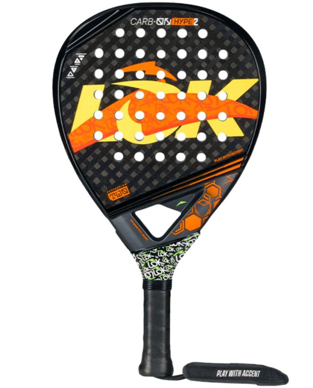 Ракетка для Padel LOK Carbon Hype Gen 2