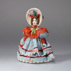 Сувенирная кукла Барышня в капоре