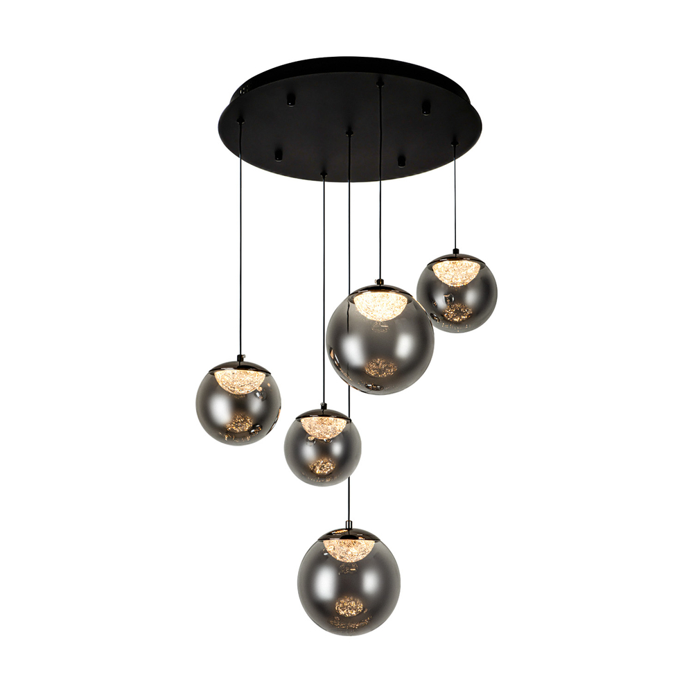 Подвесной светодиодный светильник Modelux ML.2338.5 BK