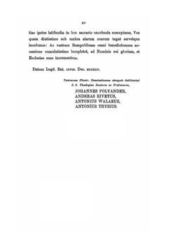 Synopsis purioris theologiae | Herman Bavinck; André Rivet; J.P. Kerckhoven; Antonius Walaeus; Antoine Thysius