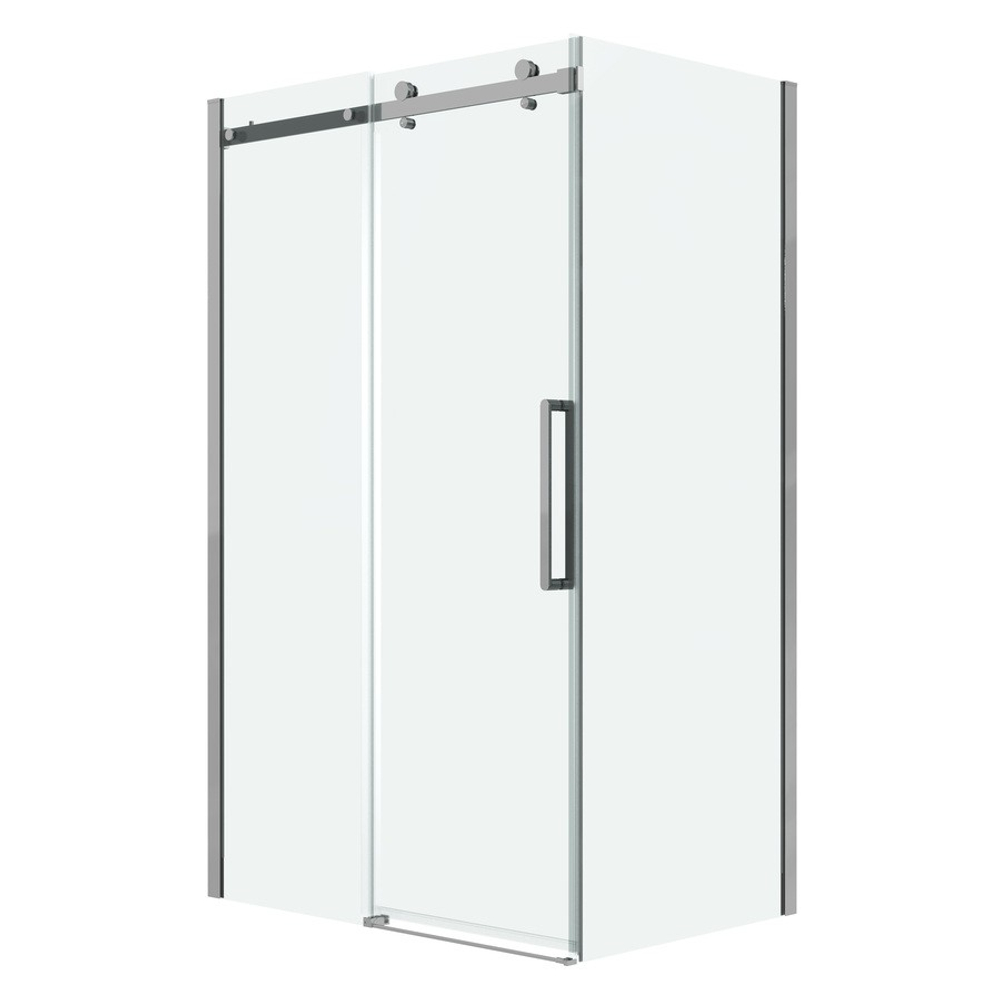 Душевое ограждение Grossman Classic 100.K33.04.150.10.00-200.K33.04.100.10.00 (150х100х195) раздвижная,хром,стекло прозрачное,2 места