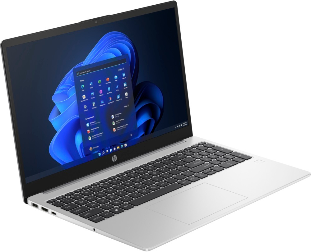Ноутбук  HP 250 G10 15.6 ", Core i5, 16 Гб RAM, 512 Гб SSD, Iris Xe Graphics, Серебристый