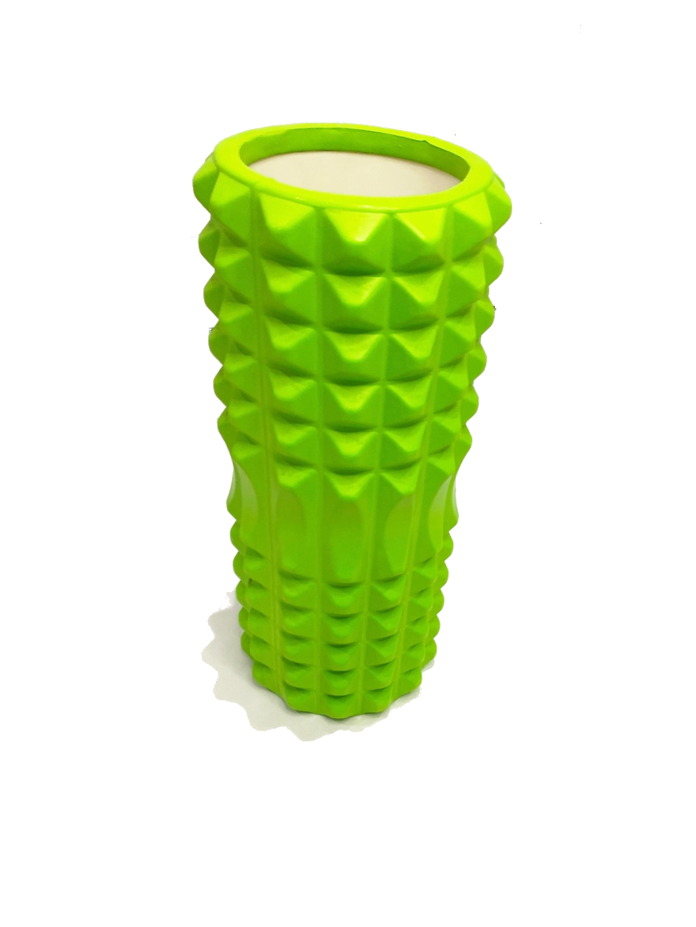 Ролик массажный для йоги Coneli Yoga Semicircle 33x14 см зелёный