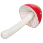 Фигура садовая «Грибной улов - Мухомор» 16 см, красный