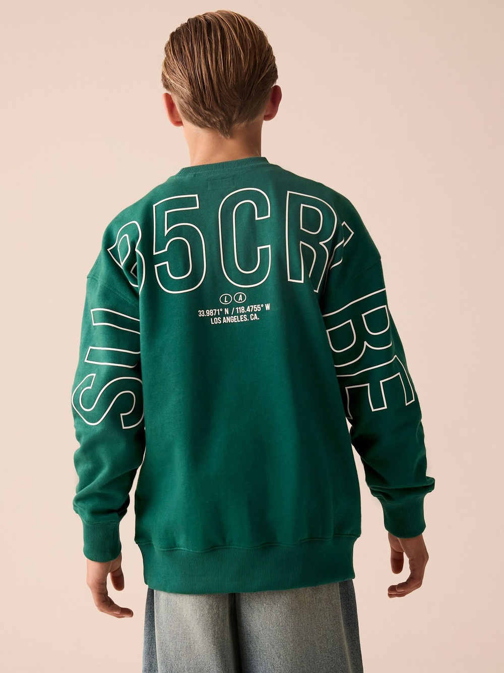 Толстовка для мальчика Next E43-874, Зеленый