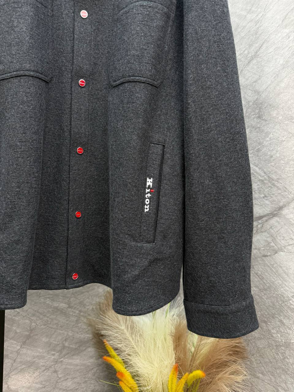 Рубашка Kiton (утепленная)