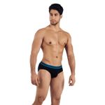 Мужские брифы черные с вырезами сзади Clever INTUITION BRIEF 030811