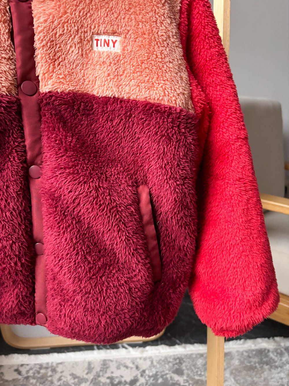 Куртка Tinycottons из экомеха, 128