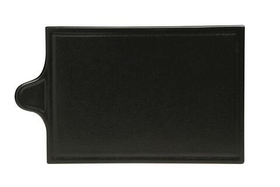 Блюдо для сыра 18х30 см фарфор цвет черный Seasons