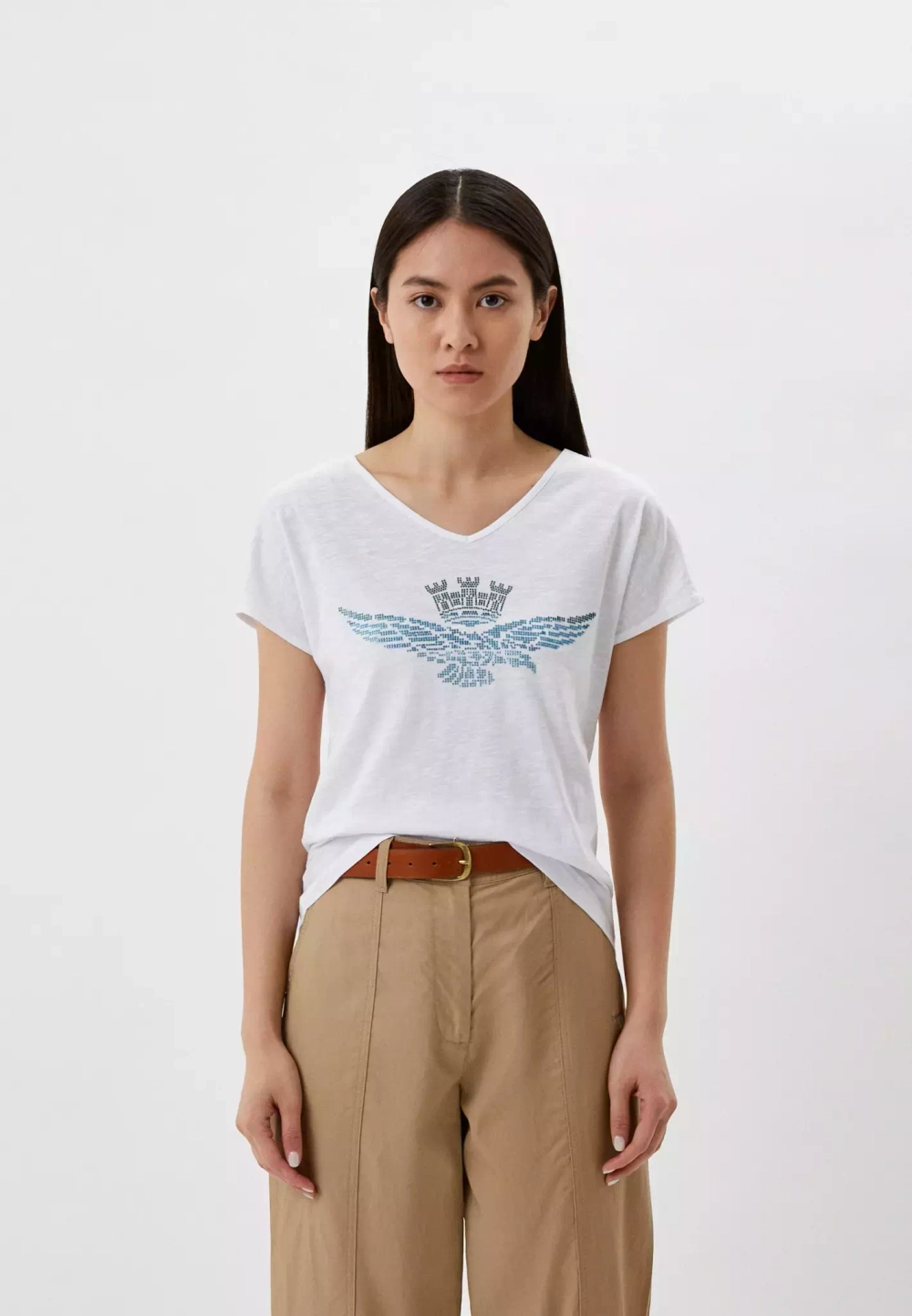 Футболка женская AERONAUTICA MILITARE
